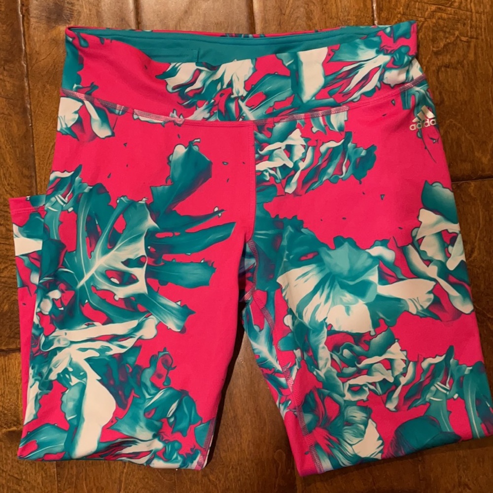 Sport leggings -floral design